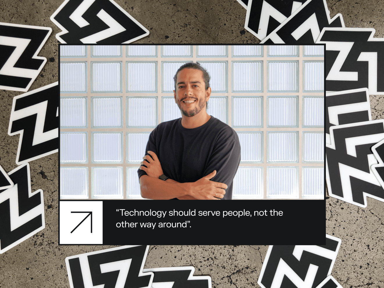 "Tech should serve people, not the other way around" 🔁